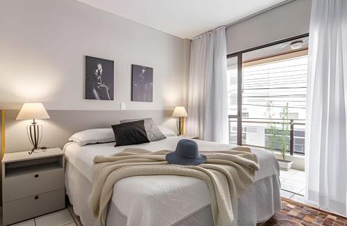 Andorinha Apartamento | Garden, Churrasqueira e 2 Vagas Garagem Meia Praia
