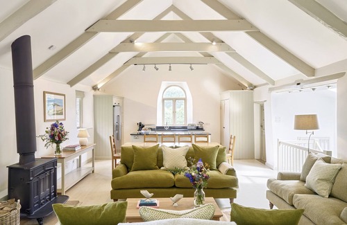 Totnes Cabaña | Casa del jardín, CORNWORTHY