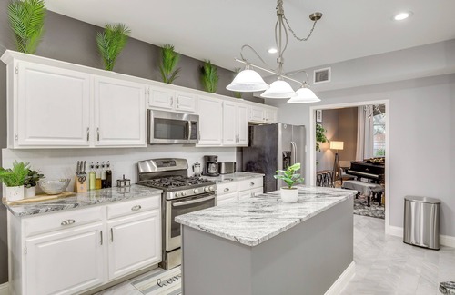 Mesquite Casa | Garden Patio & Fire Pit: Mesquite Home Near Lakes