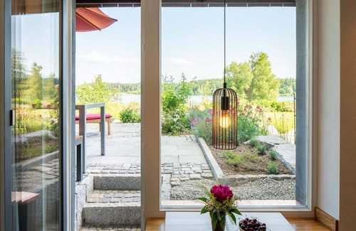 Pelham Apartamento | Gartenzimmer, 30 qm Untergeschoss, Kombinierter Wohn- & Schlafbereich