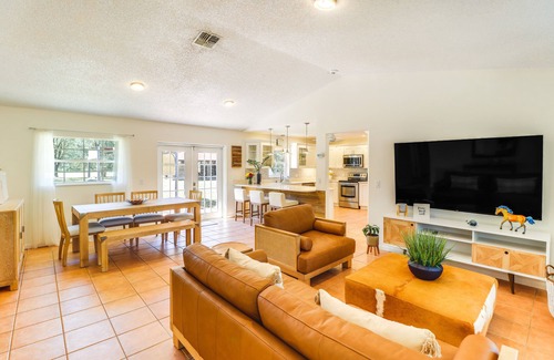 Dunnellon Casa | Gas Grill & Fire Pit: Peaceful Dunnellon Home!