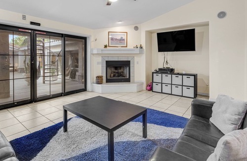 Anthem Casa | Gated home + casita with pool, spa, patio, outdoor kitchen, & exercise room