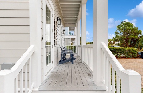 Village of Sugar Beach Casa | Gathering Thyme: WiFi, porch, backyard, & pool - short walk to beach