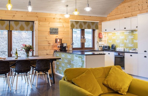 Kirkby Stephen Cabaña | Herdwick Luxury Log Cabin, Real Log Fire, bañera de hidromasaje y vistas en el Parque Nacional