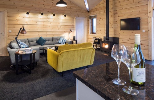 Kirkby Stephen Cabaña | Herdwick Luxury Log Cabin, Real Log Fire, bañera de hidromasaje y vistas en el Parque Nacional