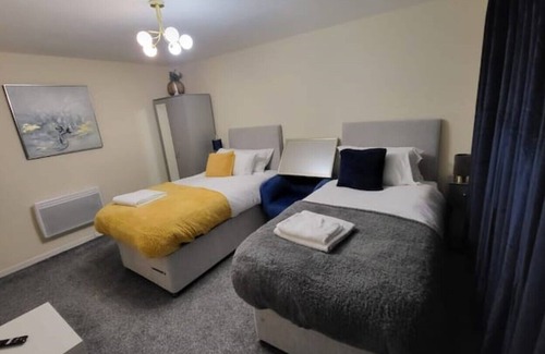 Sutton Coldfield Apartamento | Comfortable serviced flat with parking & Wi-Fi