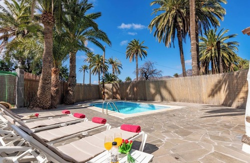 Santa Lucia Chalet De Esquí | GC0242 Casa de vacaciones con piscina privada en Santa Lucía