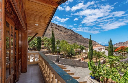 Mogan Casa | GC0283 Casa de vacaciones con piscina compartida en Mogán