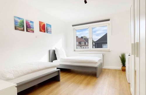 Schalke Apartamento | Ge09a - Ferienwohnung mit Balkon in Gelsenkirchen, 50qm, 2,5 Zimmer, Max. 4 Personen