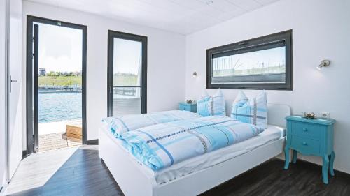 Braunsbedra Casa | Geiseltalsee Hausboot - Floating House - Hausboot Junior