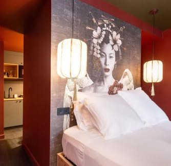 Villette Gare Apartamento | Geisha Studio design, romantisme et parking