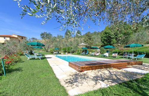 Loro Ciuffenna Apartamento | 1-bdr apto en casa de campo 2/4 personas; sw / pool, jardín pvt, impresionantes vistas, tranquilo