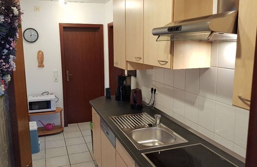 Schwarzenbach an der Saale Apartamento | Gemütliche Ferienwohnung mit Terrasse und Fußbodenheizung