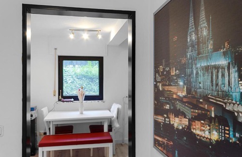 Urbach Apartamento | Gemütliches Apartment in Köln - SmartTV - Küche