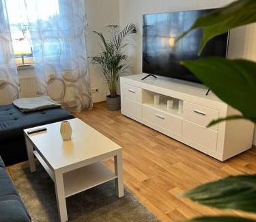 Magdeburg Apartamento | Gemütliches Reihenhaus mit Terrasse