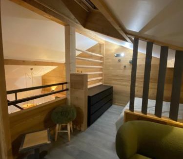 Araches-la-Frasse Apartamento | Genepi loft duplex 4 personnes