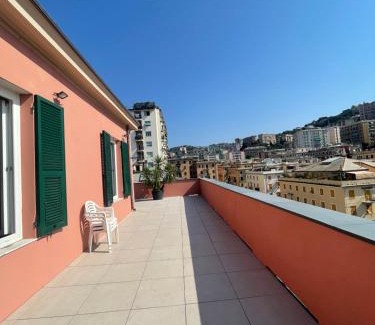 San Fruttuoso Apartamento | Genova la libertà dell'attico