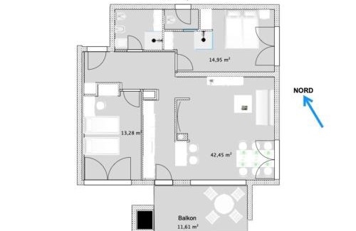 Maslenica Apartamento | Geschmacksvolle Ferienwohnung mit Pool nur 60 m vom Strand für bis 5 Personen