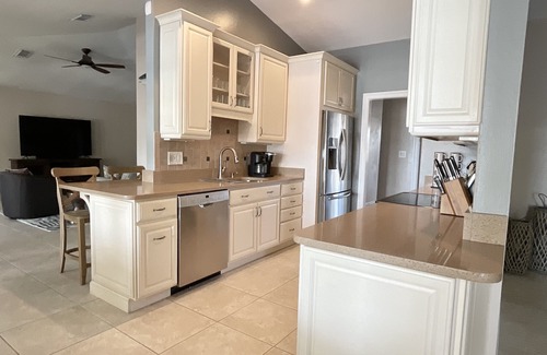 Gulf Breeze Casa | Get to the Gulf! - Pool, Private Dock, Pet Friendly!