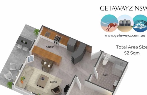 Wildes Meadow Cabaña | Getawayz NSW - The Gardener's Cottage-romantic, eclectic, rustic!