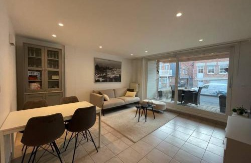 Koksijde-Bad Apartamento | Gezellig centraal gelegen app voor 3 personen