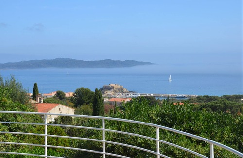 Giens Casa | Giens, vista panorámica de Porquerolles, playas de acceso a pie