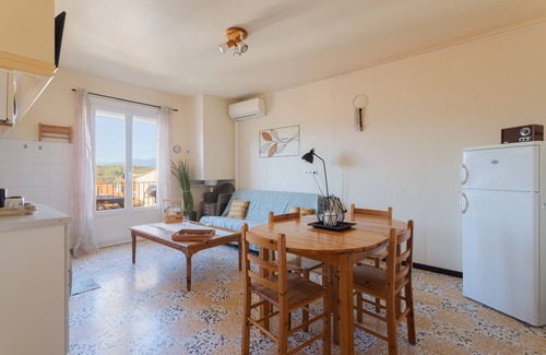 Banyuls-dels-Aspres Apartamento | Gîte 'Canigou' con vistas a la montaña, Wi-Fi y aire acondicionado