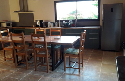 Saint-Dezery Casa | RURAL cerca de Uzes Gard 8 personas