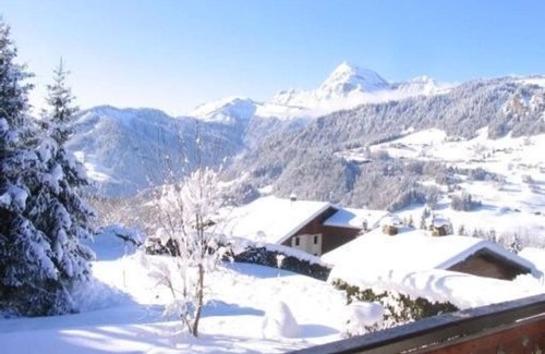 Notre-Dame-de-Bellecombe Chalet De Esquí | Gite de France clasificado **** en chalet Savoyard, con vista, AL PIE DE LAS PISTAS