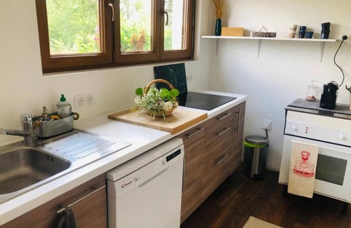 Bischwiller Apartamento | Gite du ried, quiet accommodation surrounded by greenery.