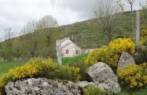 Fraissinet-de-Lozere Casa | Gîte du Serre una casa en el campo para familia numerosa
