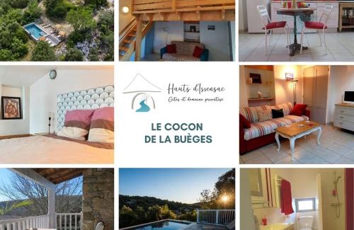 Causse-de-la-Selle Apartamento | Gite en Cevennes, piscine, calme nature et panorama proche saint Guilhem le Désert