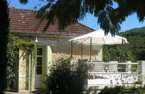 Les Eyzies Cabaña | Gîte-Familiar-Baño con ducha-Vista al Jardín