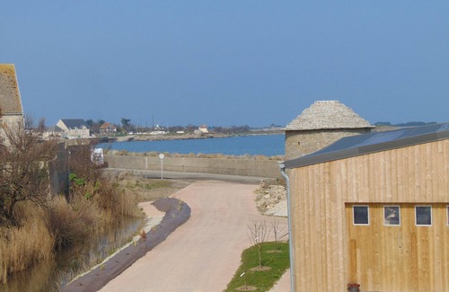 Barfleur Casa | Cabaña para 4 personas con vista al mar