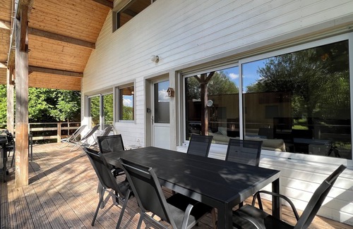 Doucier Chalet De Esquí | Casa 6 a 8 personas, casa de madera de calidad de diseño contemporáneo. Espacio Bcp