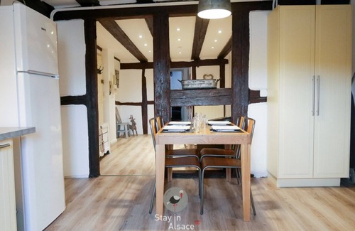 Colmar Centre Ville Cabaña | Gîte-Apartamento-Baño con bañera-Vista a la Ciudad
