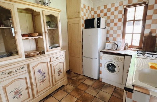 La Bastide Cabaña | Rural-Apartamento-Baño con bañera-Vista al campo