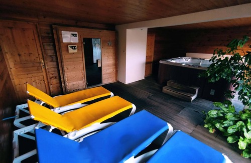 Dommartin-les-Remiremont Chalet De Esquí | Gîte dans chalet Julie-Vista a la Montana-Chalet-Familiar-Baño con ducha