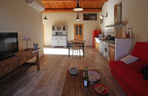 Saint-Victor-la-Coste Cabaña | Casa rural l'Atelier con piscina