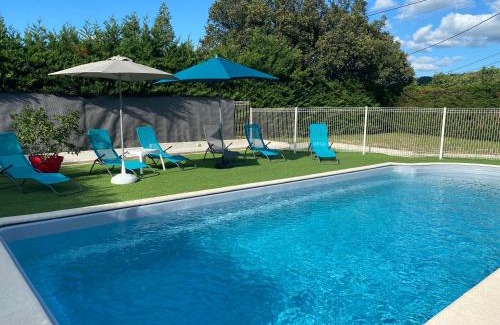 Lagorce Apartamento | GITE LAVANDE avec piscine privée CLASSÉ 4 Étoiles