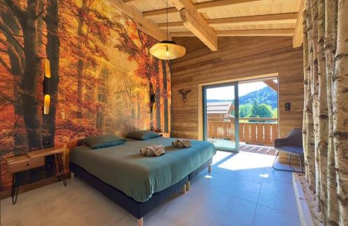 Xonrupt-Longemer Chalet De Esquí | Gite Le Grand Cerf Piscine et Spa