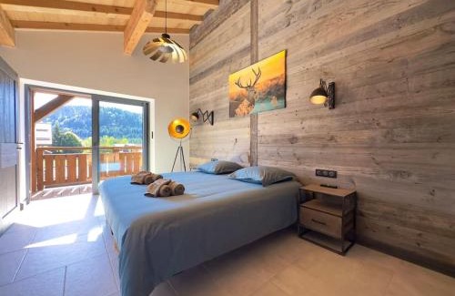 Xonrupt-Longemer Chalet De Esquí | Gite Le Grand Cerf Piscine et Spa