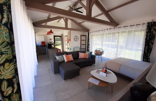 Siorac-en-Perigord Casa | GITE LE LOFT DOMAINE BENESTER CLIMATISE 2/4 PERS.