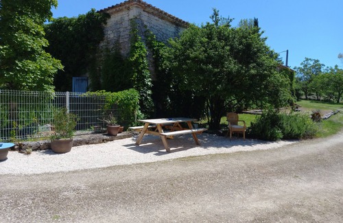 Touffailles Cabaña | Casa rural en quercy 5 personas, piscina, pista de tenis.