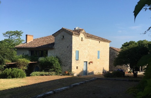 Touffailles Cabaña | Casa rural en quercy 5 personas, piscina, pista de tenis.