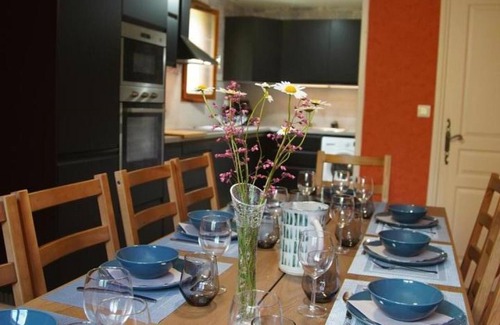 Le Vigean Cabaña | Gite Le Vigean, 4 bedrooms, 10 persons
