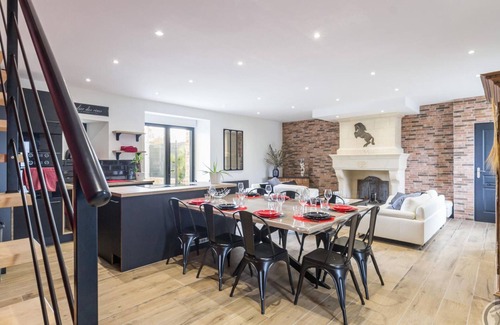 Angoville-sur-Ay Cabaña | Casa rural Lessay, 4 dormitorios, 8 personas