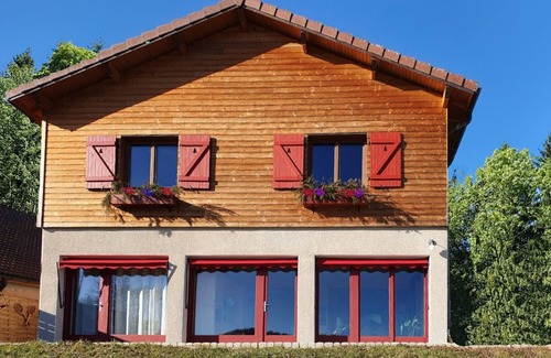 Chaux-des-Crotenay Cabaña | casa rural de Haut Jura cualquier comodidad vista excepcional con 180 ° en el Parque Natural