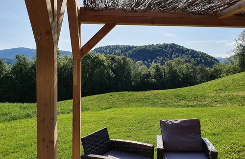 Chaux-des-Crotenay Cabaña | casa rural de Haut Jura cualquier comodidad vista excepcional con 180 ° en el Parque Natural