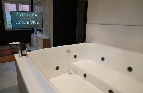 Sainte-Croix-en-Plaine Cama Y Desayuno | Gite Spa L'Atelier Emile - Spa Privatif - 5 min COLMAR